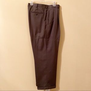 Braggi cuffed dress pants 42x30